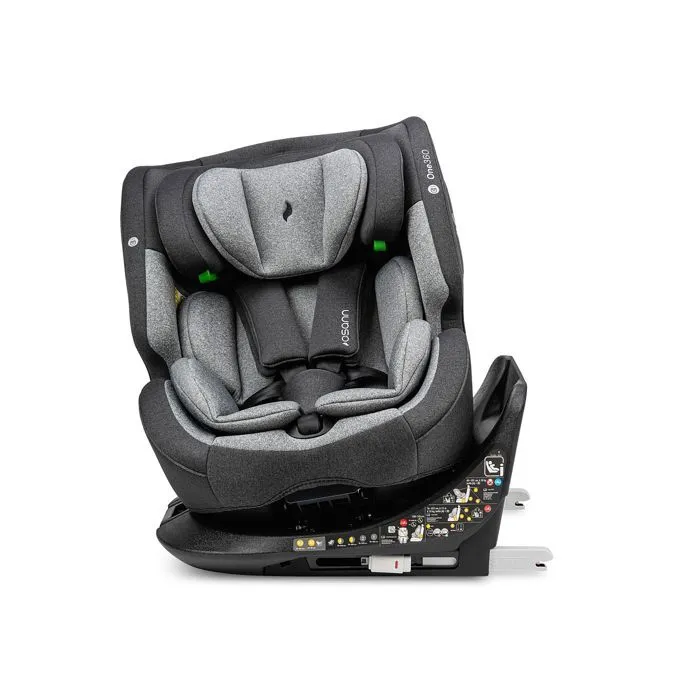 OSANN - Siège auto bébé/enfant One360 rotatif Isofix - 40-150 cm - 0 à 12 ans - Groupe 1/2/3  Gris - 40-150 cm-3