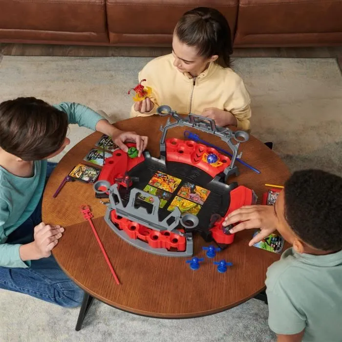 Arène de combat Bakugan - BAKUGAN - Plus de 50 cm de long - Avec Bakugan Special Attack, lanceur et cartes-4
