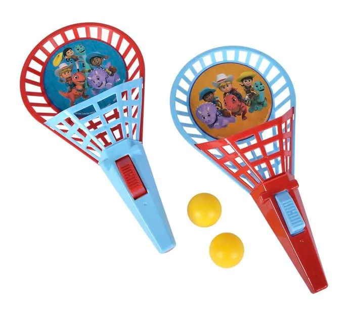 Jeu d'adresse Simba - 109312606 - Dino Ranch Jeu paniers de 27 cm, 2 balles a partir de 3 Ans, , Multicolore-2