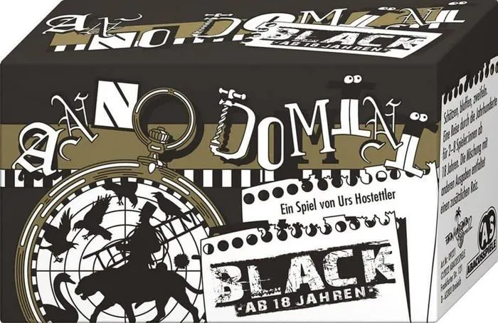 Jeu de societe - jeu de plateau Abacusspiele - 09221 - Anno Domini Noir, quizspiel, tresors, Jeu de Cartes,-0