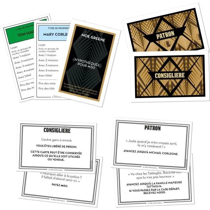 MONOPOLY - Le Parrain - Jeu de société - A partir de 18 ans-3