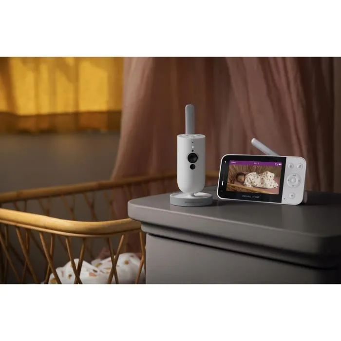Vidéo moniteur connecté - PHILIPS AVENT - SCD953/26 - Silkwhite-2