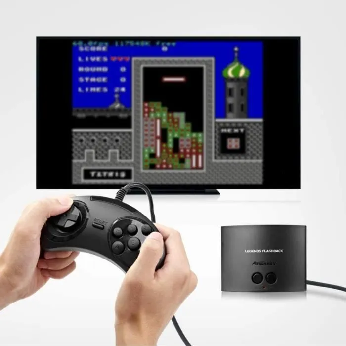 Console Rétrogaming - Atgames - Legends Flashback - 100 jeux - HDMI - Noir-2