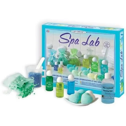 Kit créatif - SENTOSPHERE - Spa Lab - Jouet de bain pour enfant - Bleu-1
