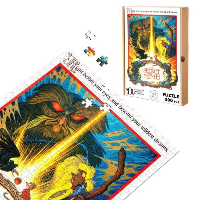 Puzzle Classique 500 pièces - FABULOUS - le Secret de Nimh - Dessin Animé Enfants - Adulte - Intérieur-0