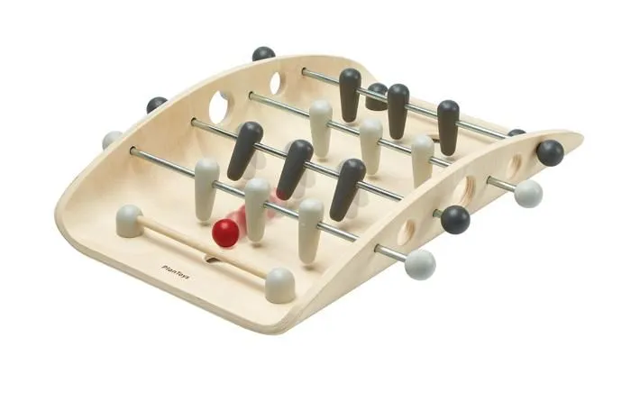 Baby-foot en bois PLAN TOYS - Mon 1er babyfoot - Dimension 45x37.6x10 cm-1