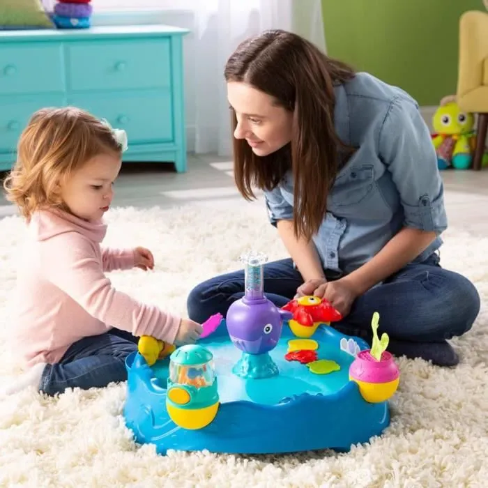Lamaze Table d'activité 3 en 1 pour bébés Airtivity Center-2