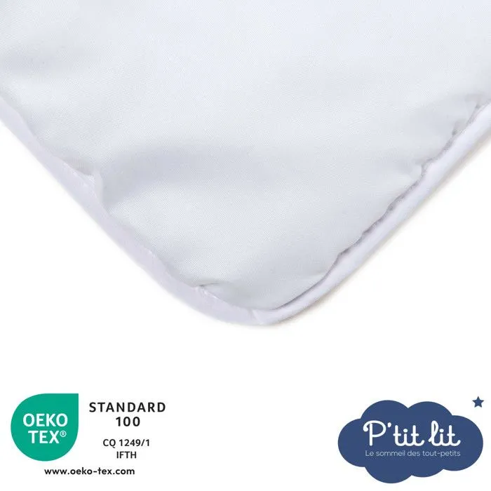 P'tit lit - Couette Bébé | Couette Enfant 75x120 cm - Couette 220gr/m2 - Anti Acariens, bactériens - Oeko Tex®- Conception Française-3