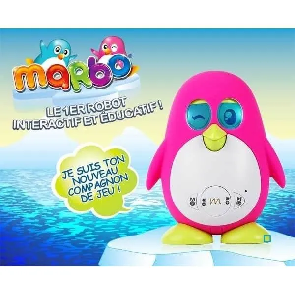 Robot Ludo-éducatif interactif Marbo rose - LEXIBOOK-4