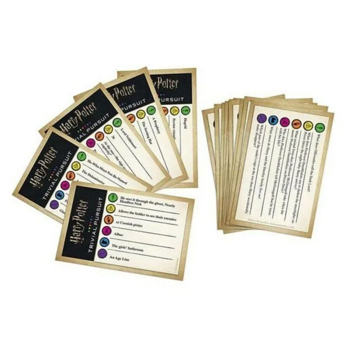 Jeu de societe - jeu de plateau Harry potter - WM00212-SPA-4 - Trivial Pursuit Board Game - Blanc - Version Espagnol-1