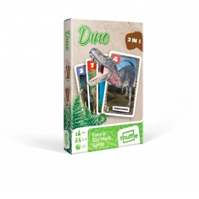 Cartamundi Game Black Peter and Memo Dino - 5901911101280-0