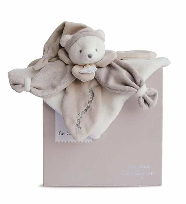 Doudou Ours Gris Collector - Doudou et Compagnie - Mixte - Dès la naissance-0