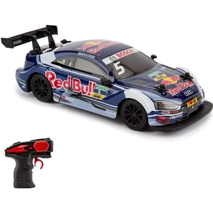 Jouet - CMJ RC Cars - Audi RS5 DTM - Télécommande 2.4Ghz - Échelle 1:24 - Rouge-0