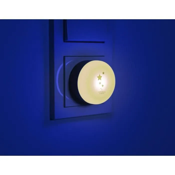 FORMULA BABY Veilleuse automatique LED multicolore - branchement prise murale-1