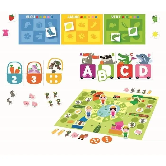 Jeu éducatif - NATHAN - La Petite Ecole - Mon Grand Coffret Petite Section-2