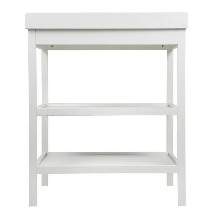 ROBA Table à Langer + Matelas à Langer Gris Piqué "roba Style" - Laqué Blanc-5