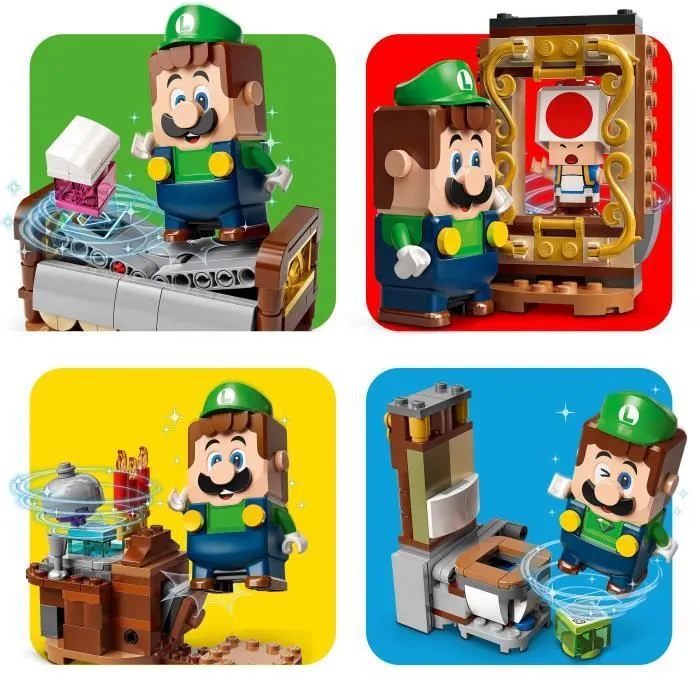 LEGO® 71401 Super Mario Set d’Extension Le Cache-Cache Hanté de Luigi’s Mansion, Jeu de Construction avec Figurines-3