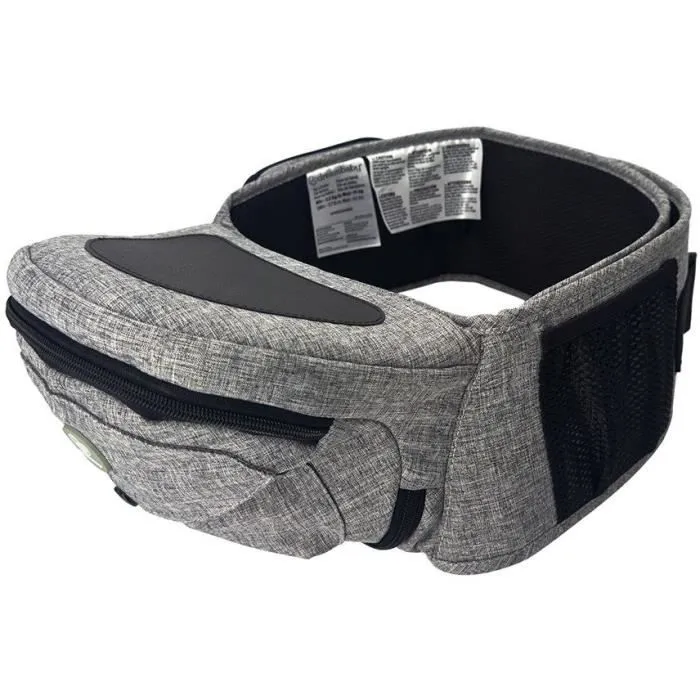 Porte-bébé - Siège de hanche - DREAMBABY - Up & Go - Gris-0