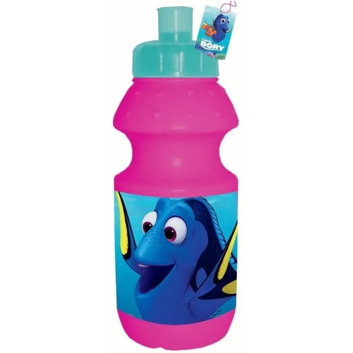 Gourde - Disney - Le monde de Dory - Rose - Enfant - Fille - PVC - 350 ml-0
