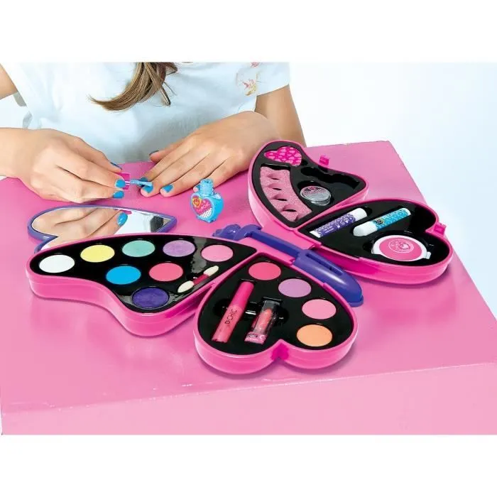 CLEMENTONI - Trousse de maquillage papillon - Fille - A partir de 6 ans-5