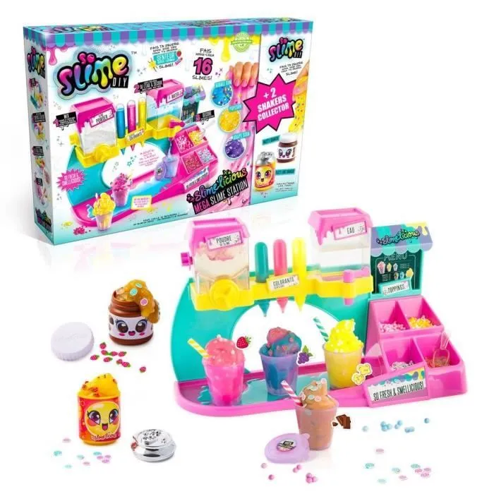CANAL TOYS - Slimelicious Factory Méga - Fabrique et décore tes slimes gourmandes - SSC055 - 6ans et +-0