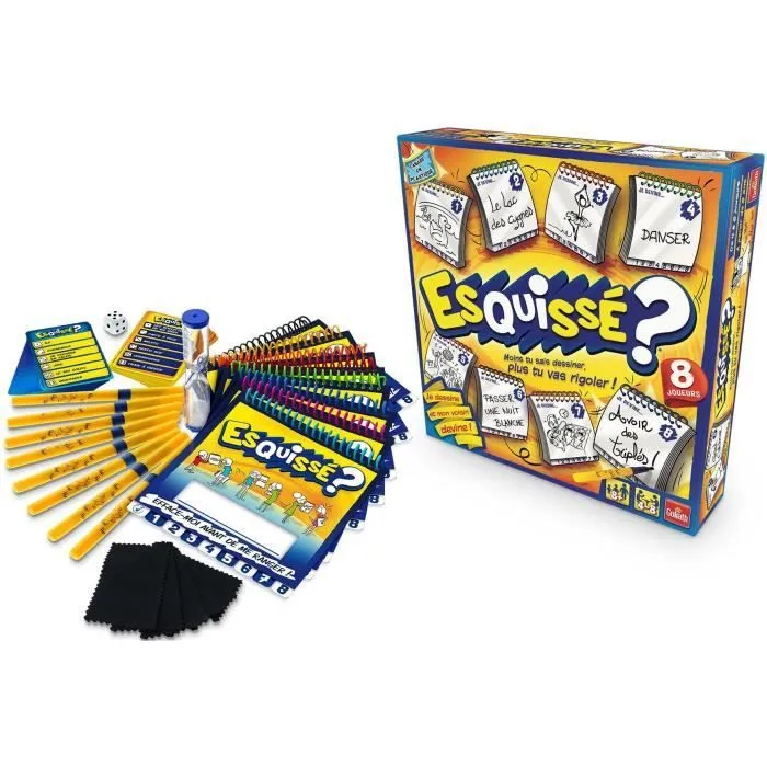 Jeu d'ambiance Esquissé 8 joueurs de Goliath-3