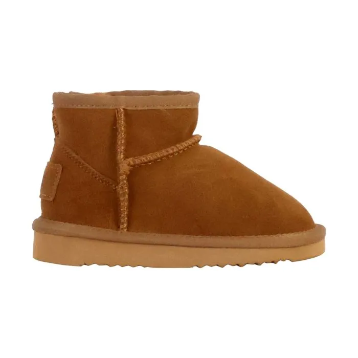 Bottines Chausson  Cuir Natural World Bota Alta Merino - Marron-1