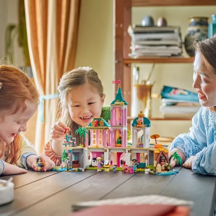 LEGO Disney 43267 Le Château des Princesses et les Animaux Royaux - Jeu Fille dès 6 ans-3