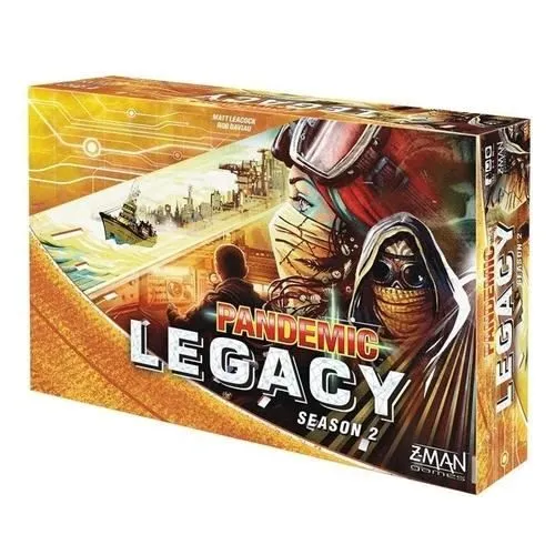 Jeu de société - ASMODEE - PANDEMIC LEGACY SEASON 2 JAUNE - 10 ans et plus - Intérieur - Mixte - Jeu de plateau-1