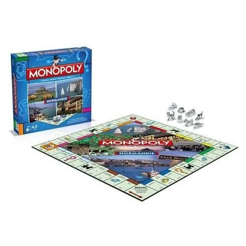 Monopoly Normandie - WINNING MOVES - Jeu de plateau - Mixte - A partir de 8 ans-1