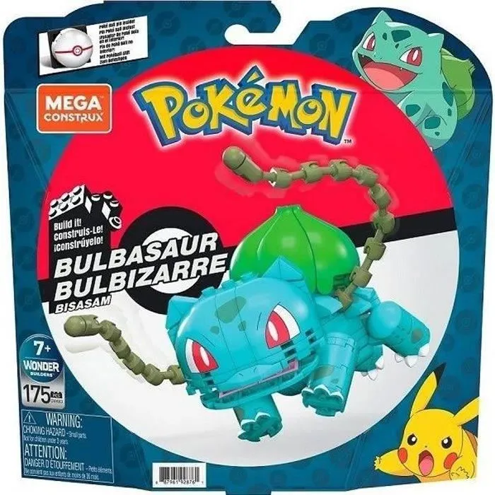 Mega Construx - Pokémon Bulbizarre à construire - Briques de construction - Dès 7 ans GVK83-5