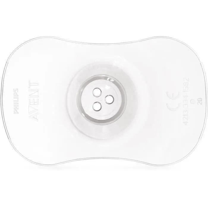 PHILIPS AVENT SCF153/03 Lot de 2 Protèges mamelons - Taille moyen-1