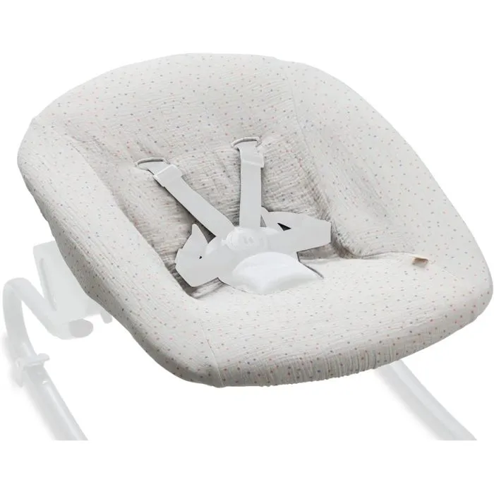 Housse de Protection pour Transat - Coton Respirant - Multicolore - Lavable - Ajustable-0