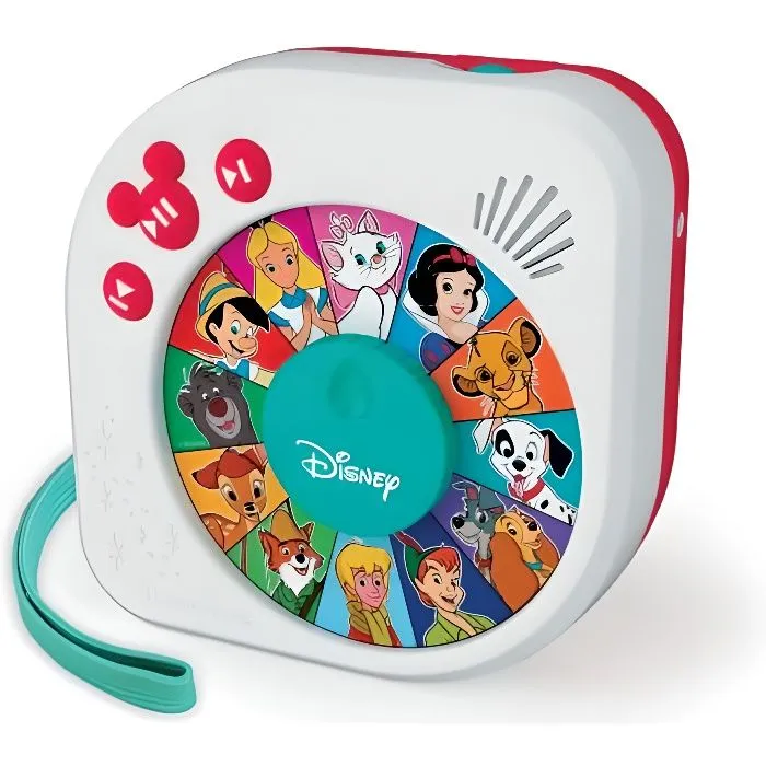 Conteur d'histoire Disney - Clementoni - Les grands classiques Disney pour enfants - Garantie 2 ans-0
