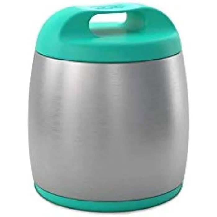Chicco Récipient thermos pour bébé en acier inoxydable pour aliments chauds pour bébés maintient la température jusqu'à 6 heures,-0