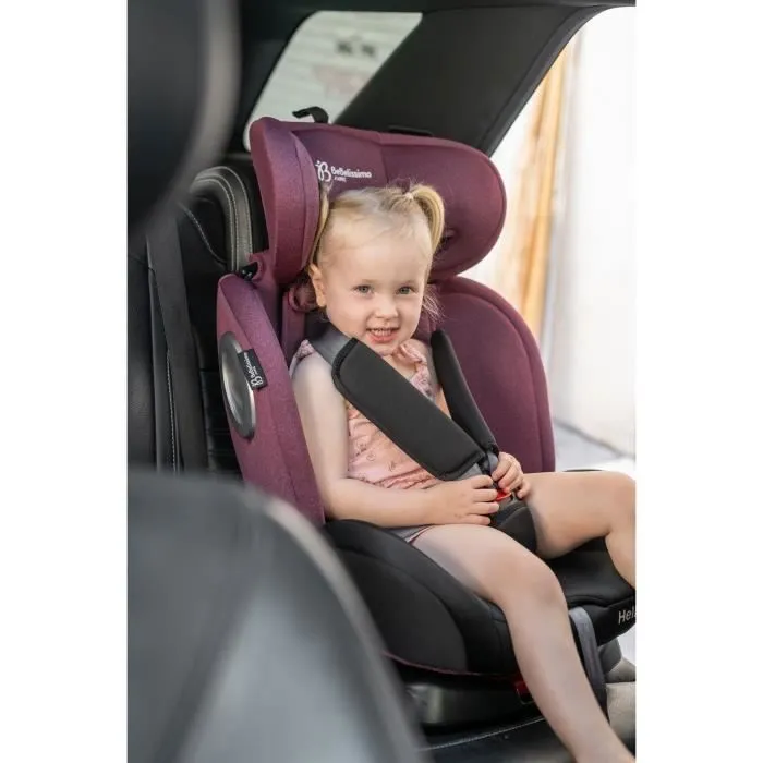 BEBELISSIMO - Siège auto Isofix - pivotant 360 ° -  40-150cm - (0-36kg) - Hellios  - beige/noir- R129 i-size-3