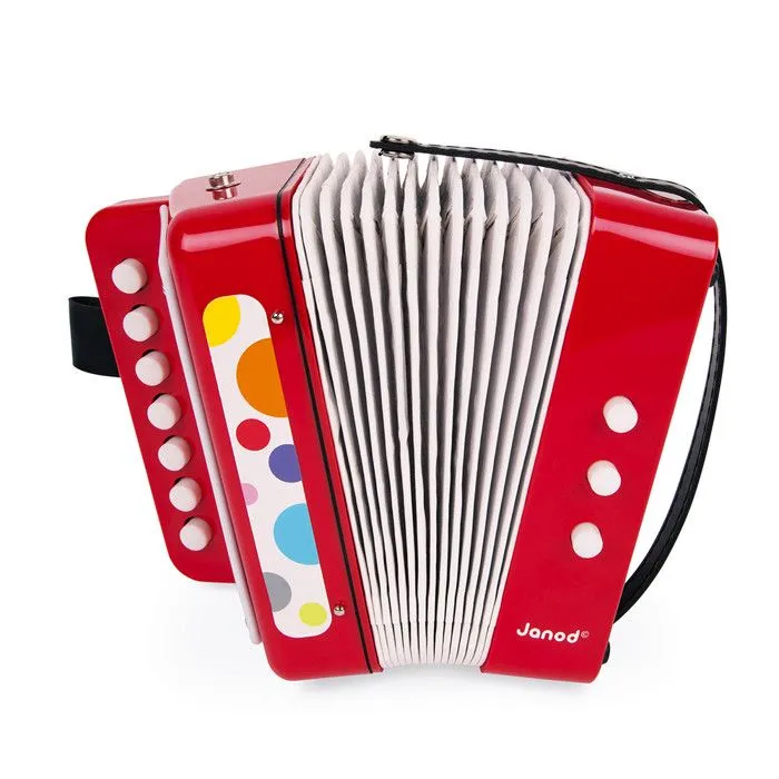 Accordéon Janod Confetti - Instrument de Musique pour Enfant - Mixte - A partir de 3 Ans-3
