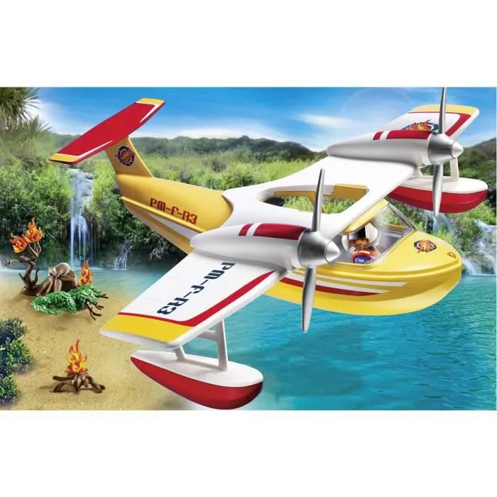 PLAYMOBIL Hydravion de sauvetage Designers-2