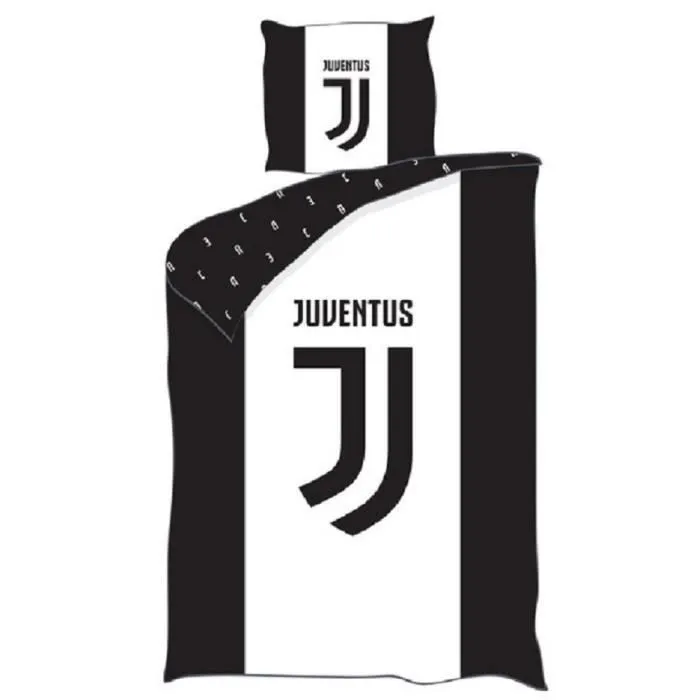 HOUSSE DE COUETTE PARURE DE LIT JUVENTUS TURIN JUVE CLUB RONALDO CR7 DYBALA-0