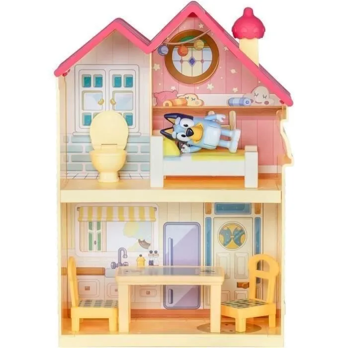 Bluey, La Mini Maison de Bluey, Figurin et maison, Univers miniature, Moose Toys-3