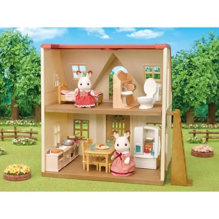 Set d'ameublement cosy cottage et maman - SYLVANIAN FAMILIES - 5449 - Mixte - A partir de 3 ans-4