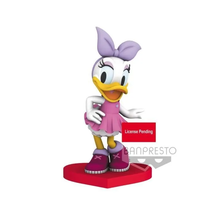 Figurine Disney - BANPRESTO - Best Dressed Q Posket Daisy Duck Ver. A - 10 cm - Adulte - Mickey et ses amis-0