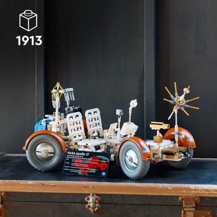 LEGO® Technic 42182 Véhicule d’Exploration Lunaire NASA Apollo - LRV Rover Spatial Adultes-1