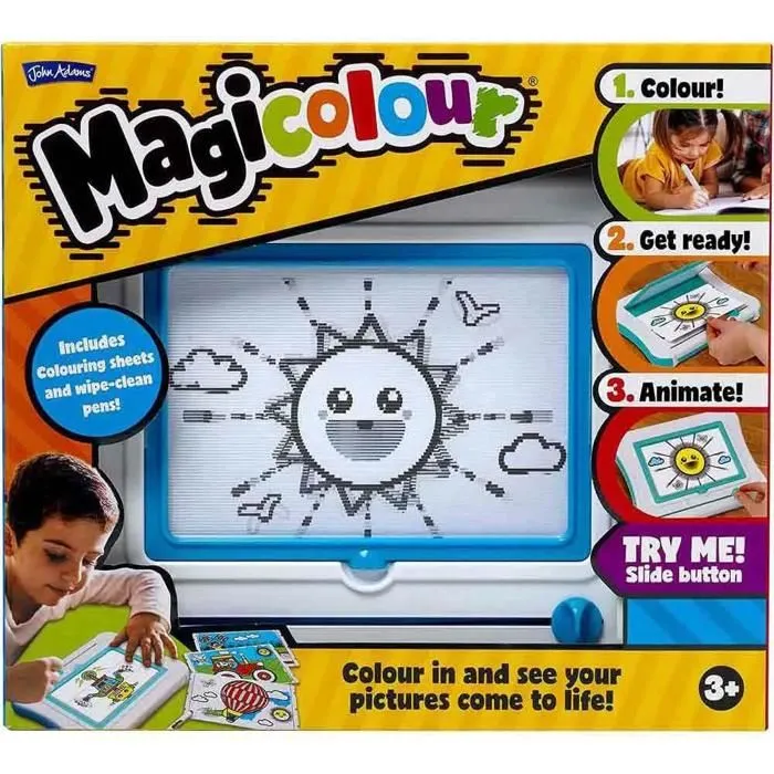 Ardoise Magique - John Adams - Magicolour - Multicolore - Pour Enfants 3+-1