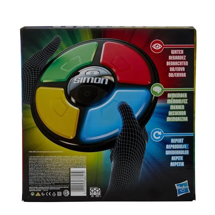 Simon, jeu de société enfants, à partir de 8 ans, Hasbro Gaming-1