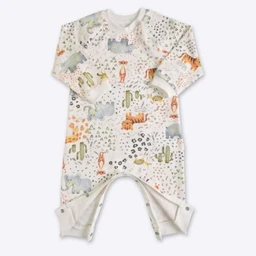 Pyjama bébé en coton bio - Safari - 6-9M - 68 cm-2