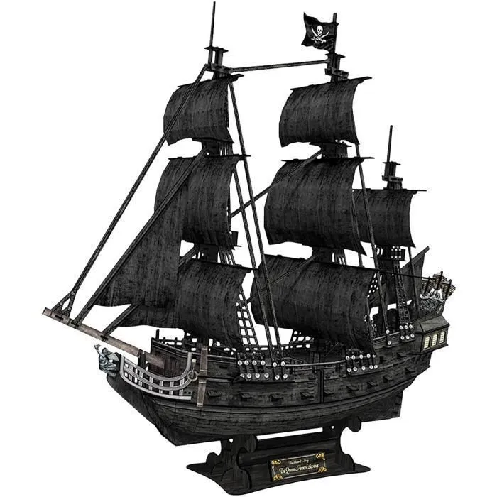 Maquette Bateau A Construire - Maquette Black Pearl | Maquette Adulte Et Enfant | Puzzle 3D Adulte | Maquette Enfant | Maquette Bate-2