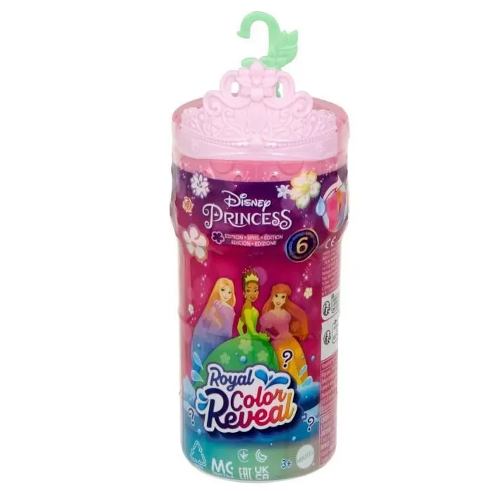 Princesses Disney-Mini-Poupées Royauté Color Reveal-Assortiment HRN63-1
