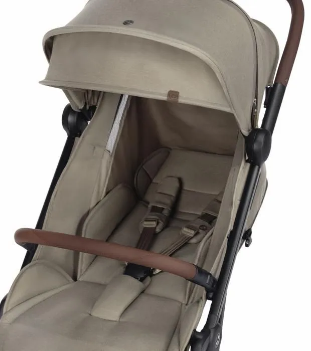 MAXI-COSI Poussette ultra-compacte SOHO, de la naissance à 4 ans (22kg), pliage compact d’une main, Twillic Truffle-5