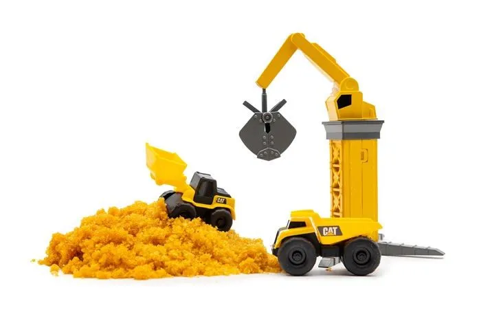 Tracteur - vehicule agricole - vehicule de chantier Caterpillar - 83195 - Cat Little Machines Equipage au Sol pour Chat-1